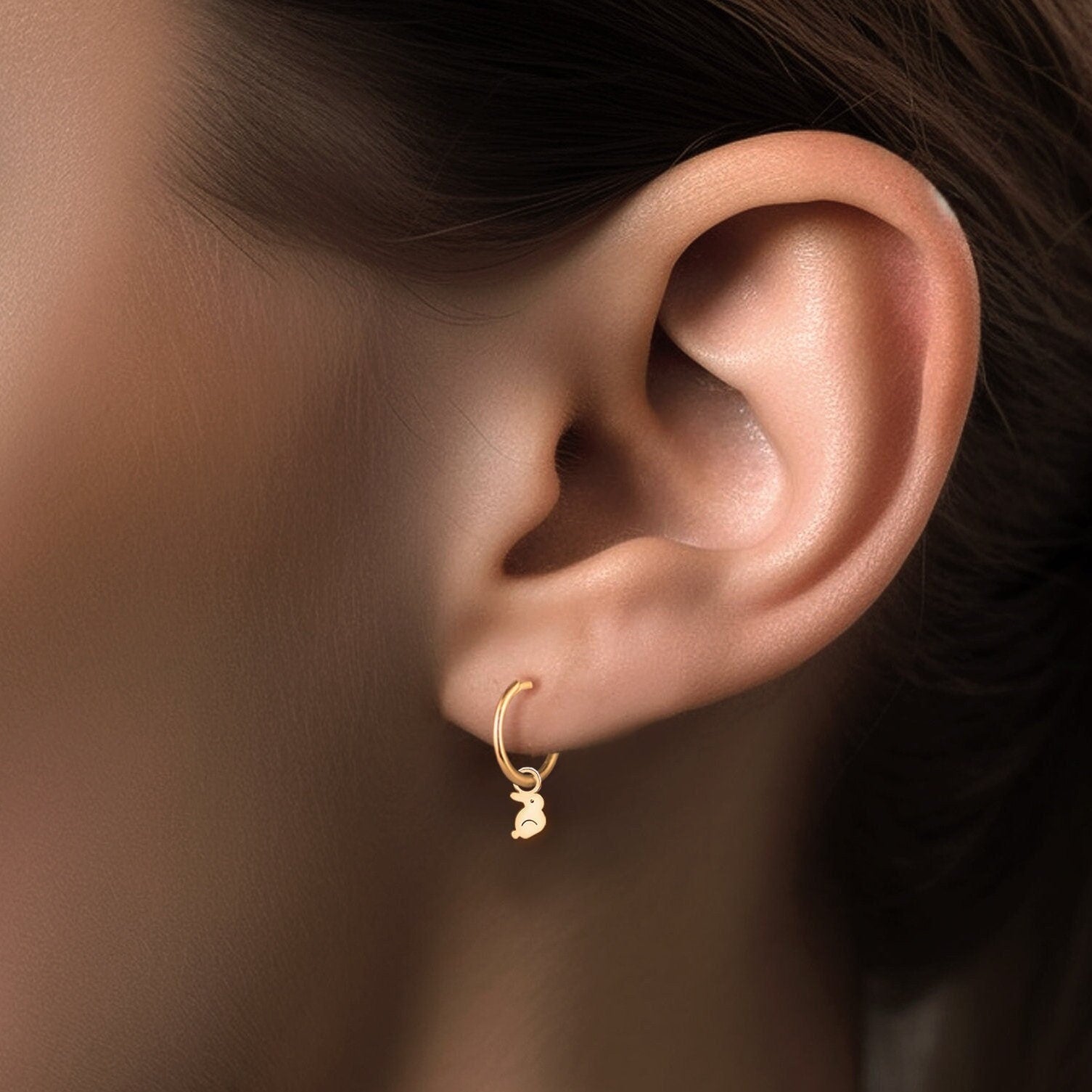 Bunny Drop Earrings