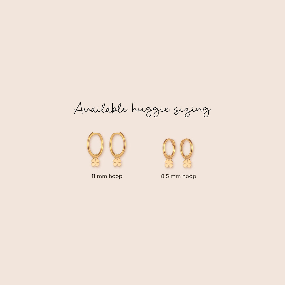 Four-Leaf Clover Huggie