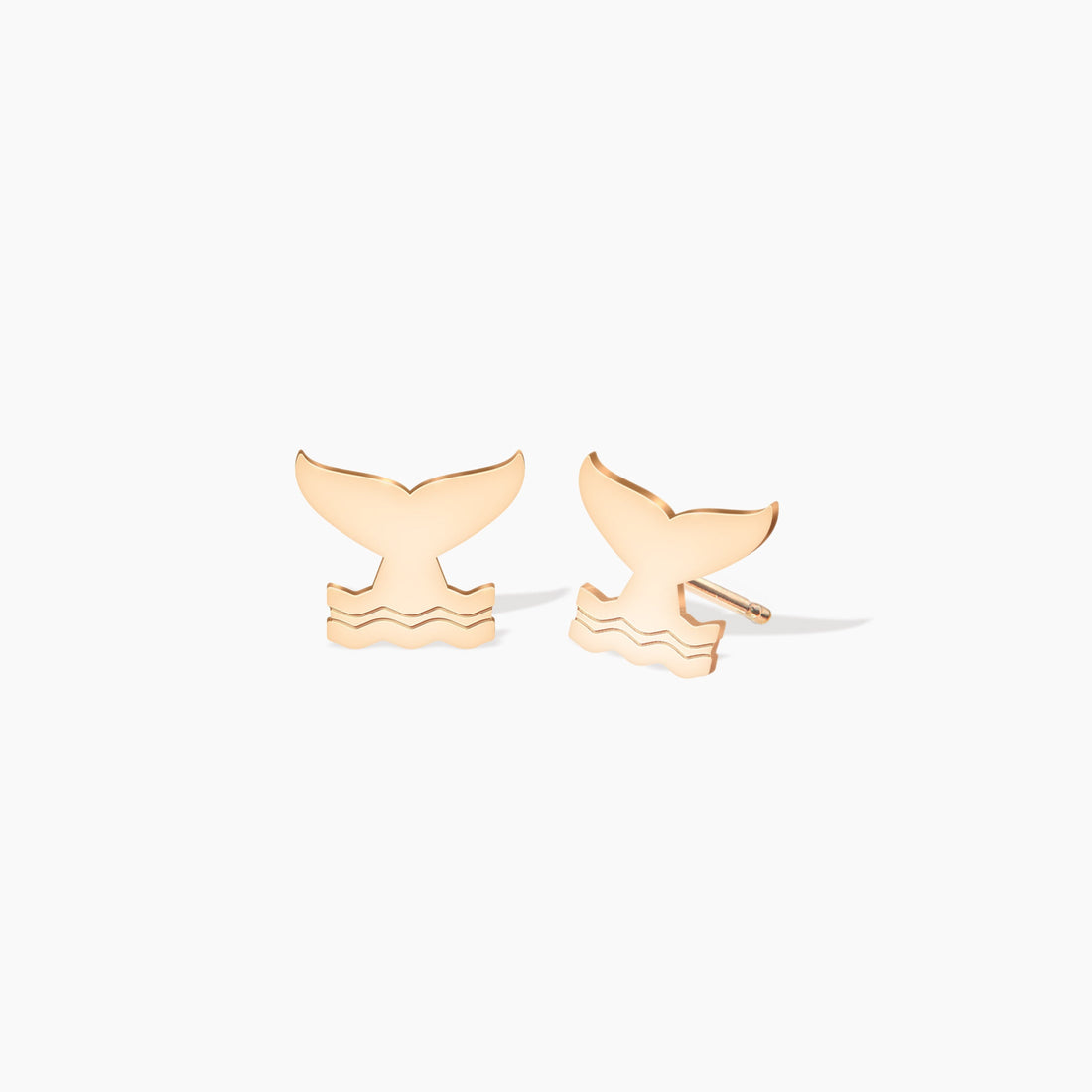 Whale Tail Earrings