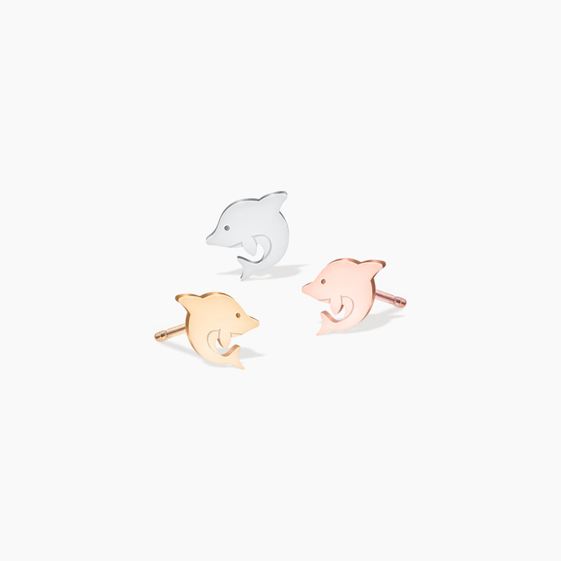 Dolphin Stud Earrings