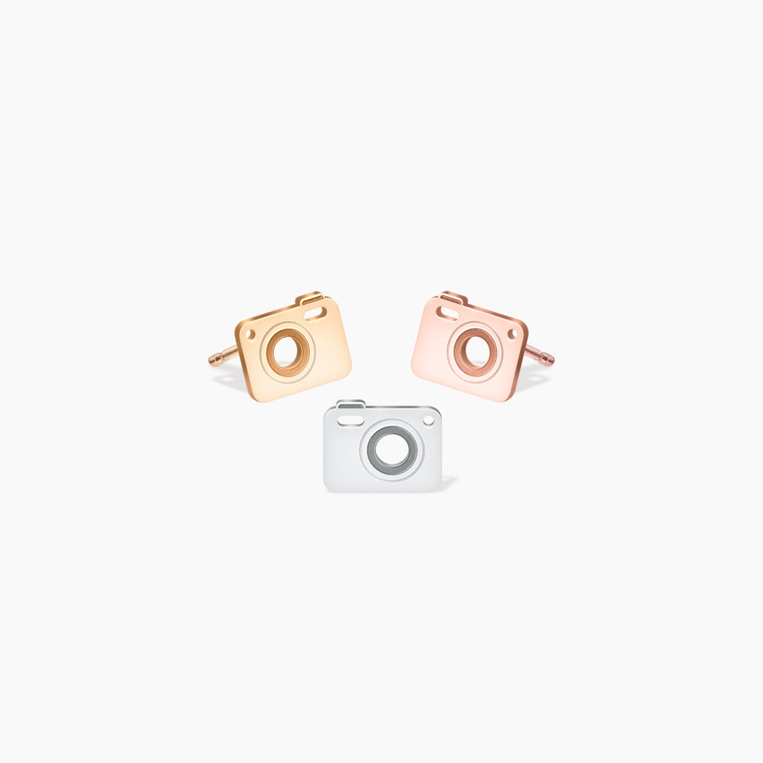 Camera Stud Earrings