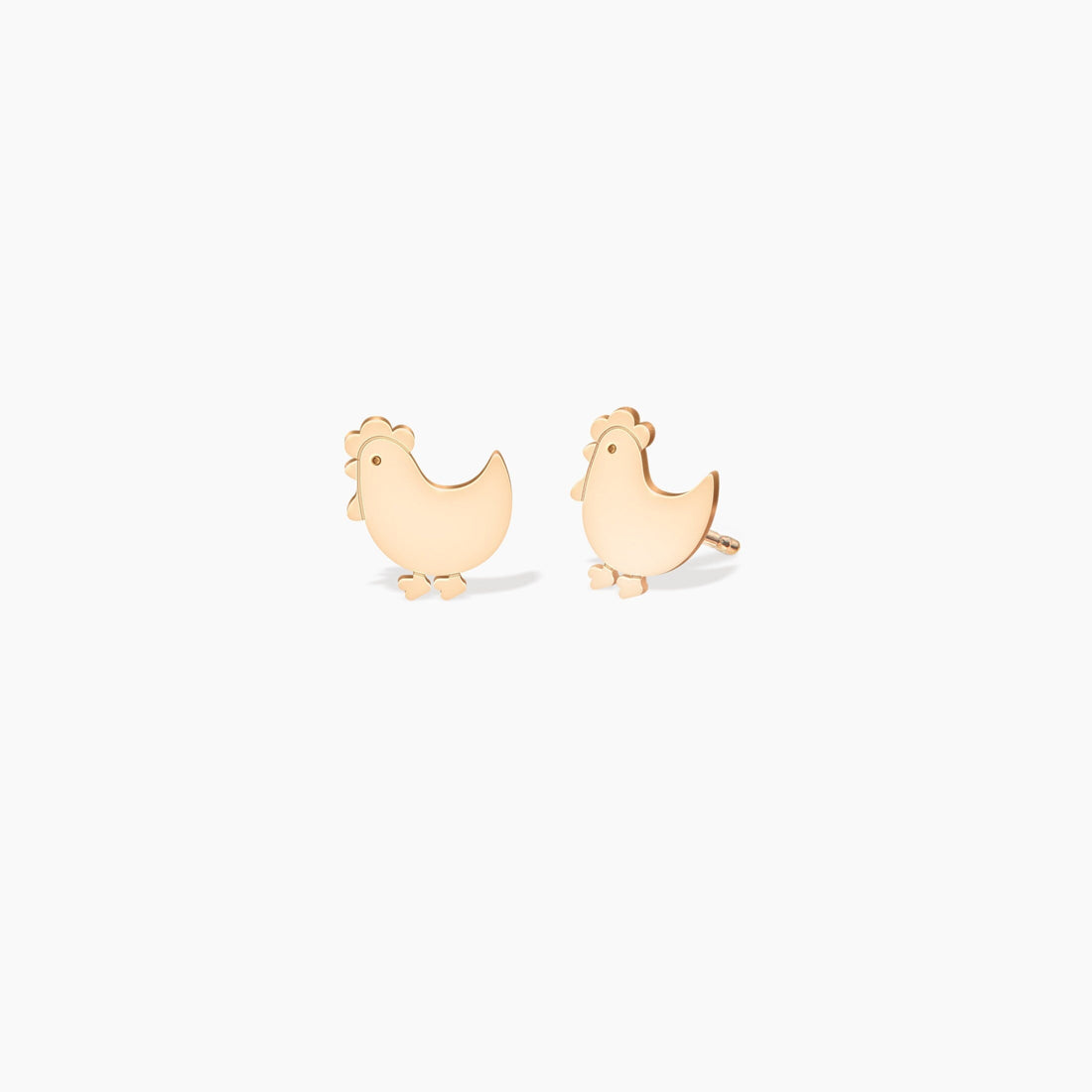 Chicken Stud Earrings