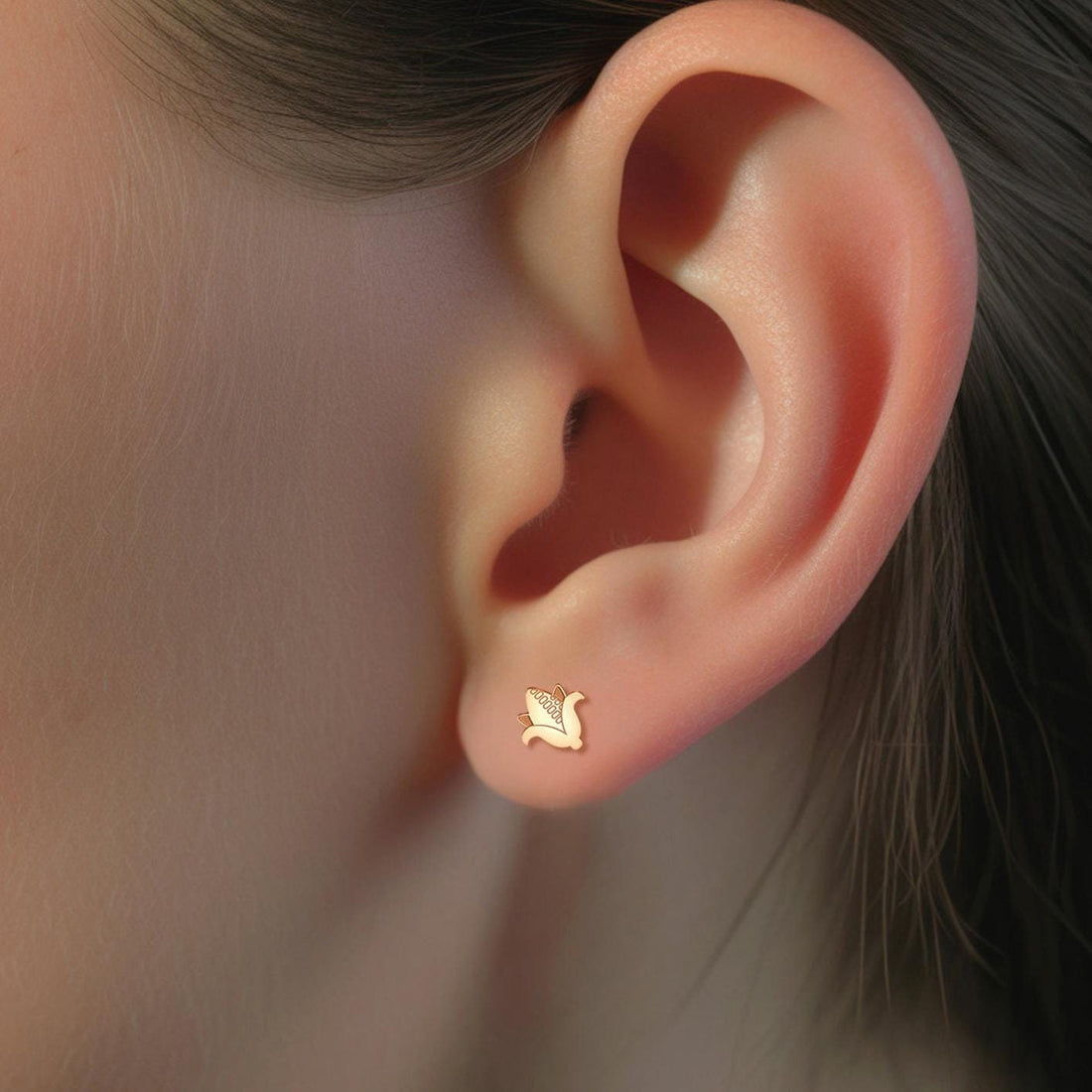 Corn Stud Earrings