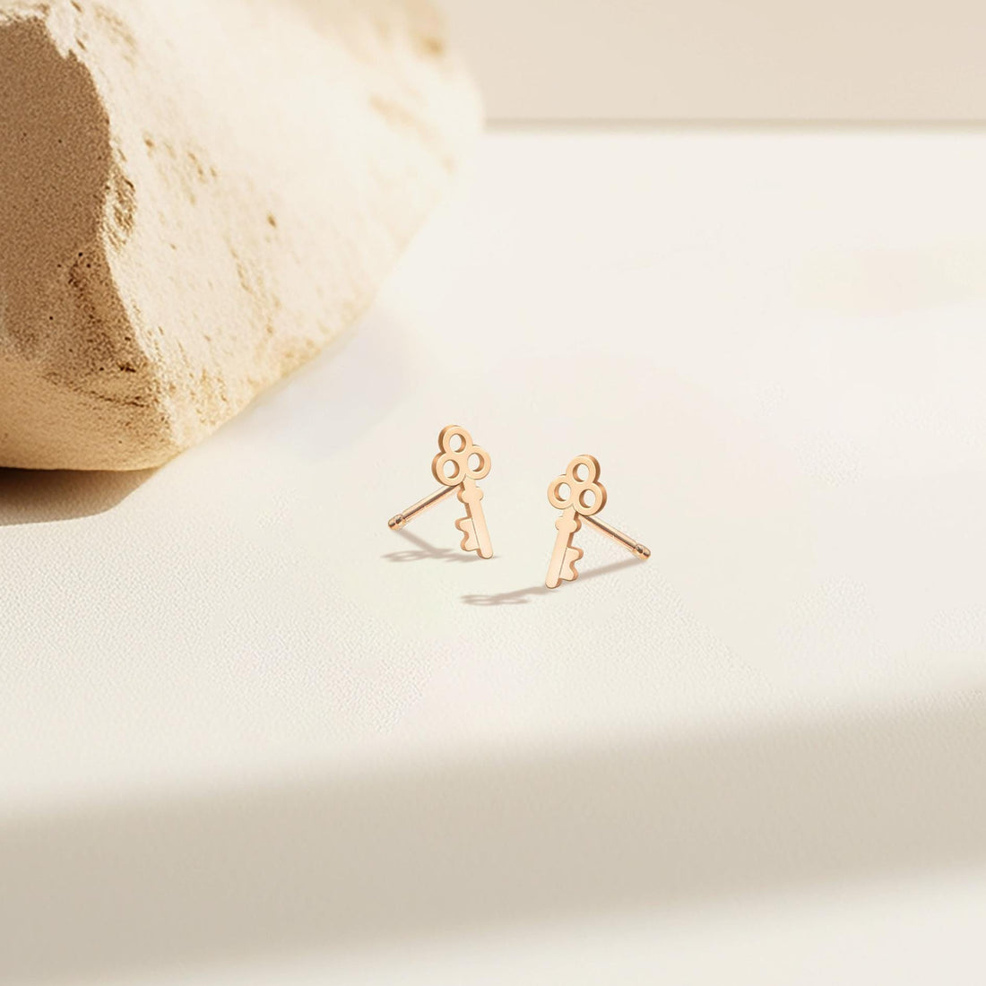Skeleton Key Earrings