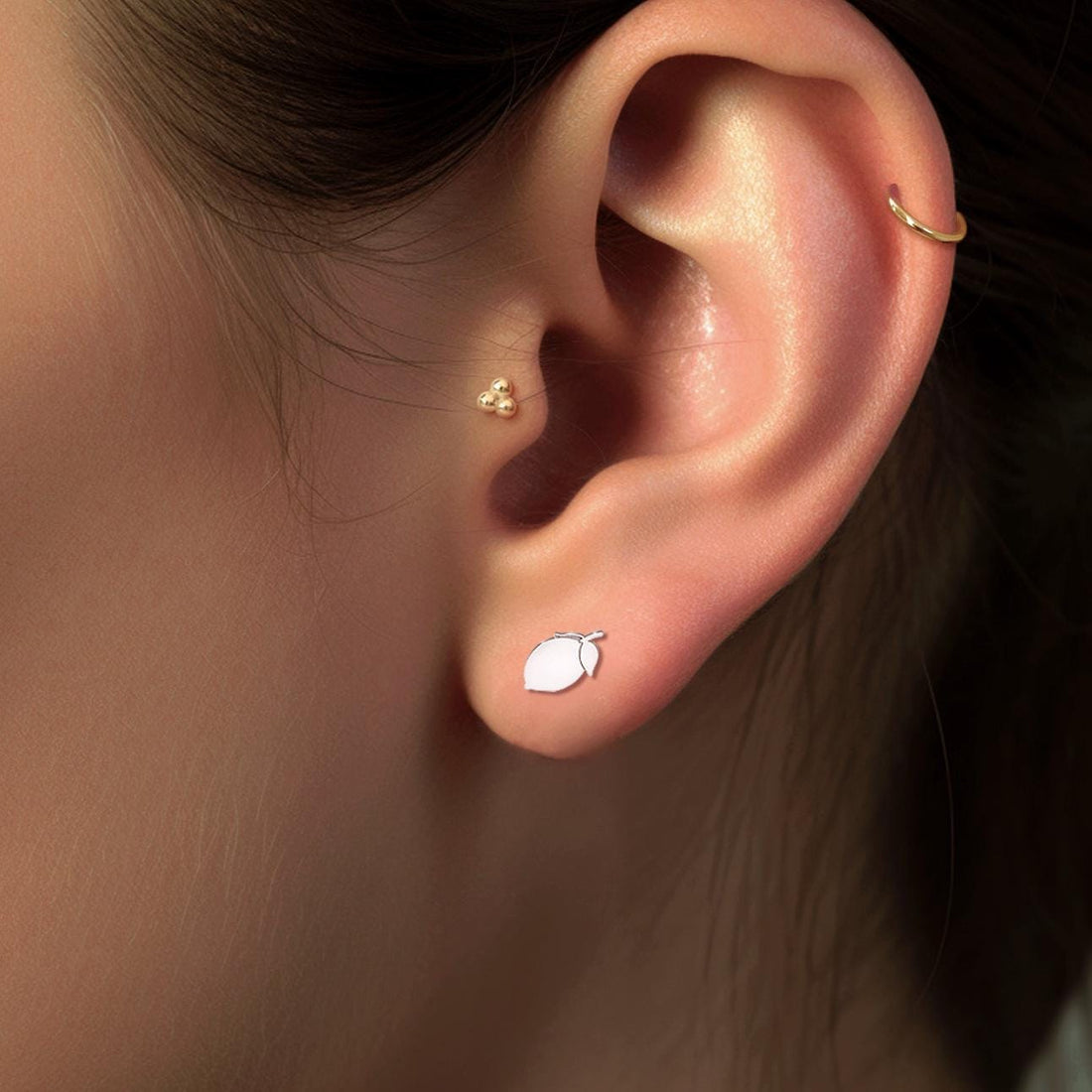 Lemon Stud Earrings