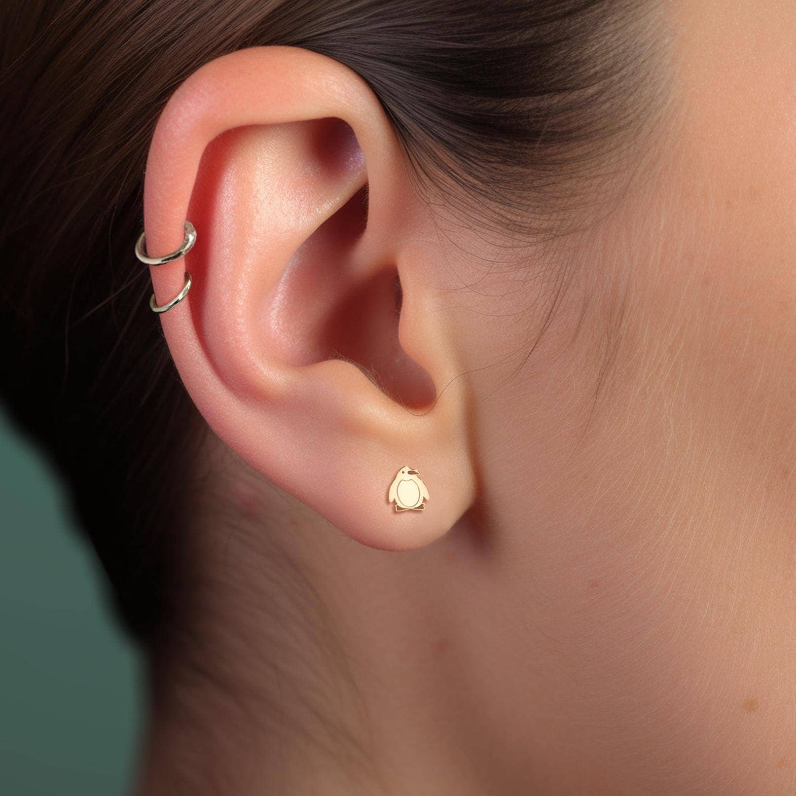 Penguin Earrings in