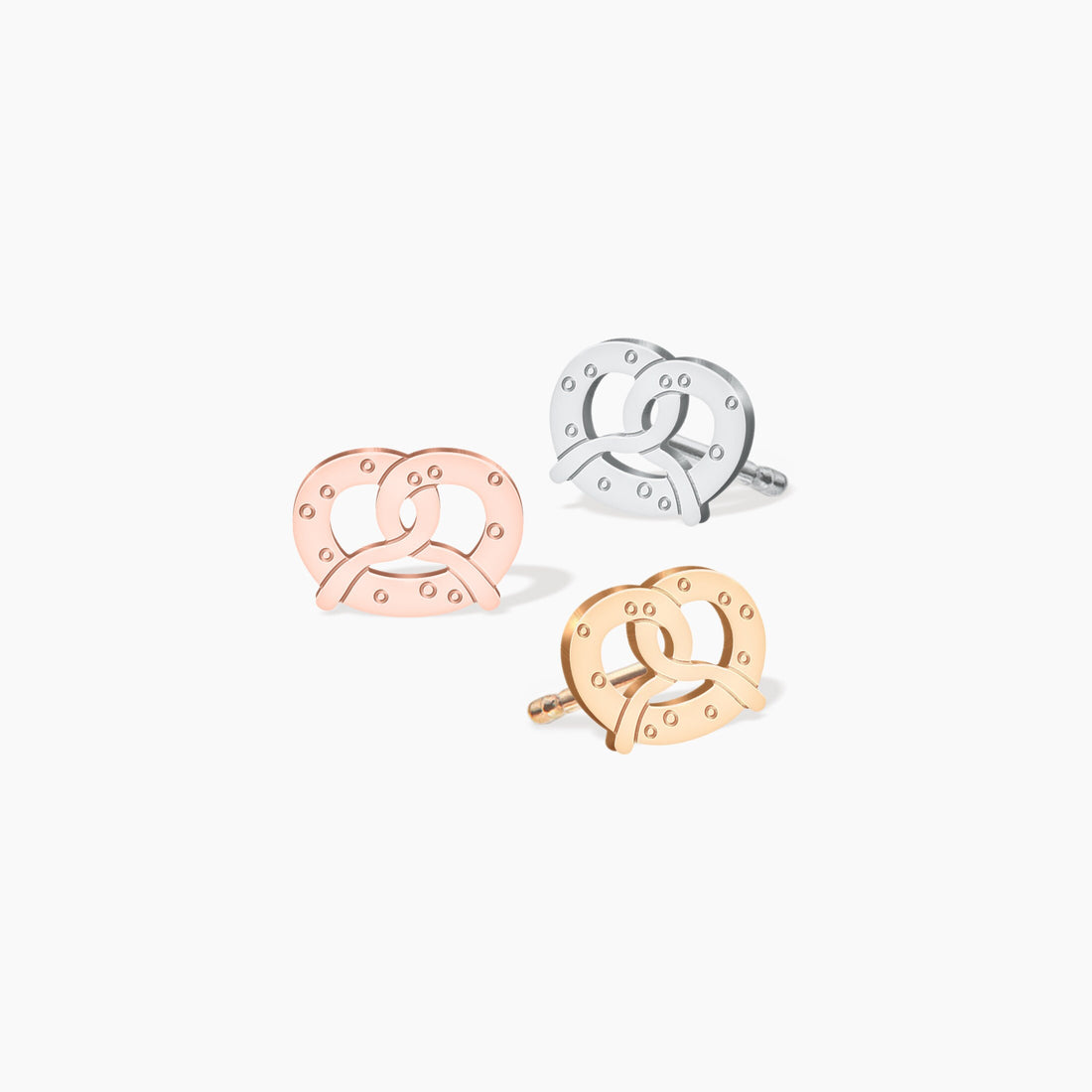 Pretzel Earrings