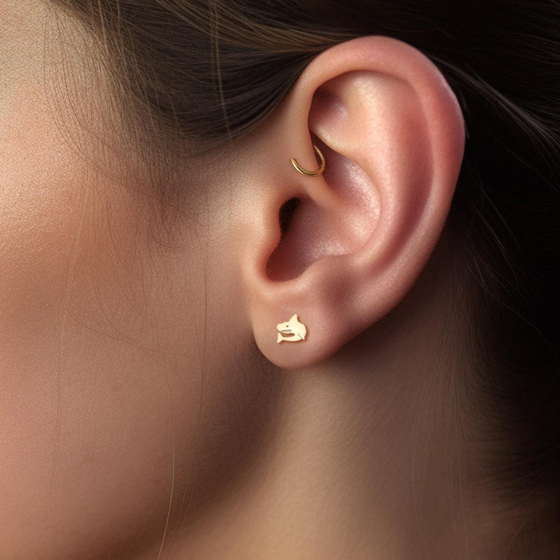 Shark Earrings in