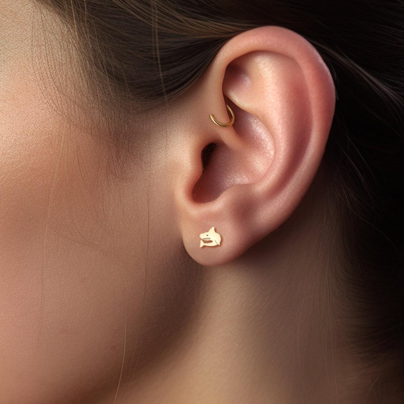 Shark Earrings in