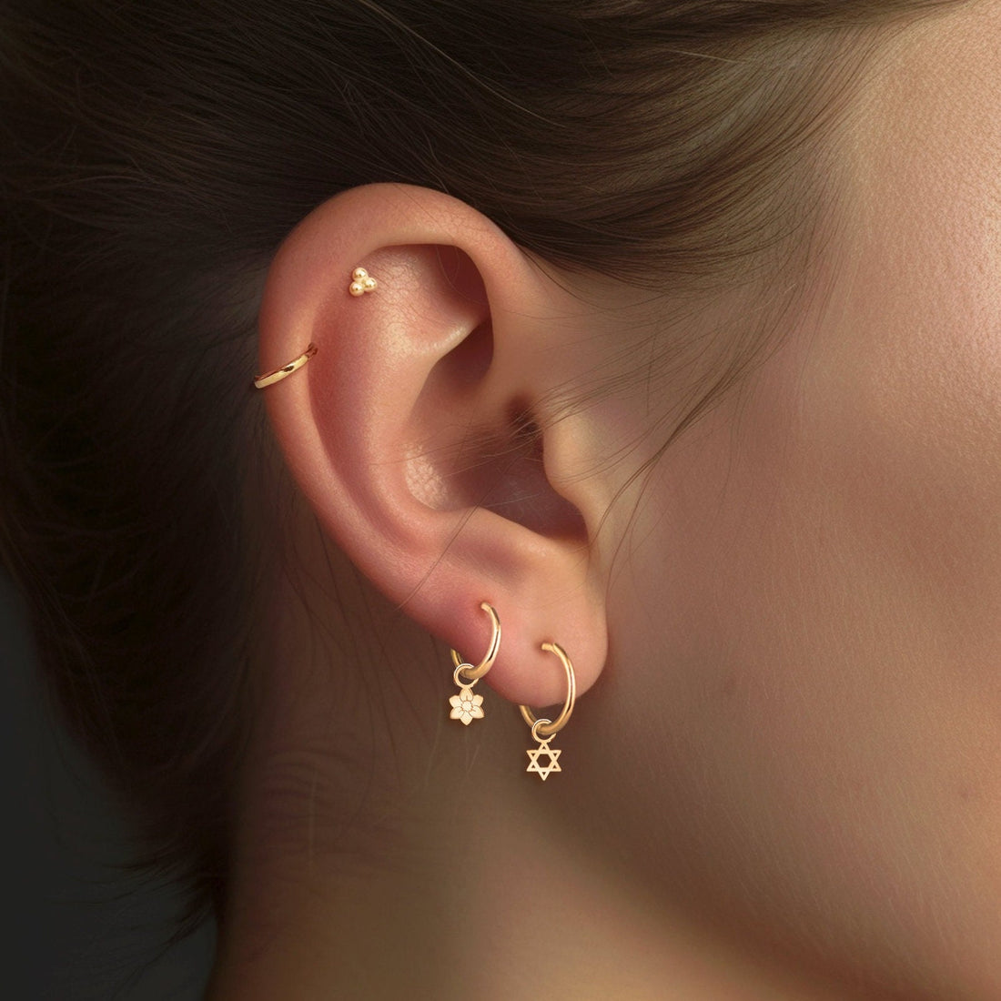 Huggie Hoop Earrings