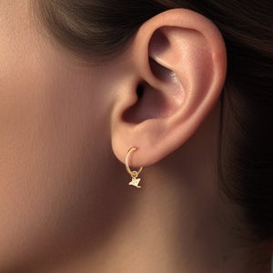 Dainty Manta-ray Charm