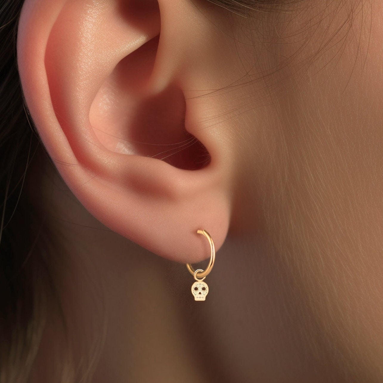 Sugar Skull Charm