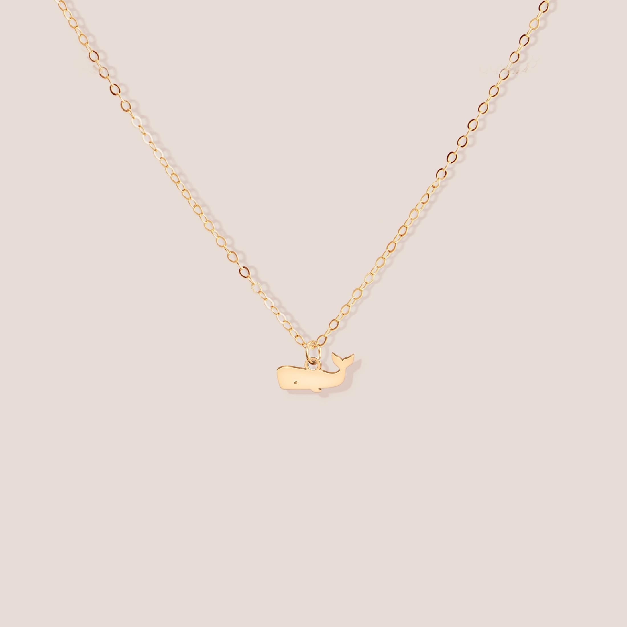 Whale Pendant Necklace