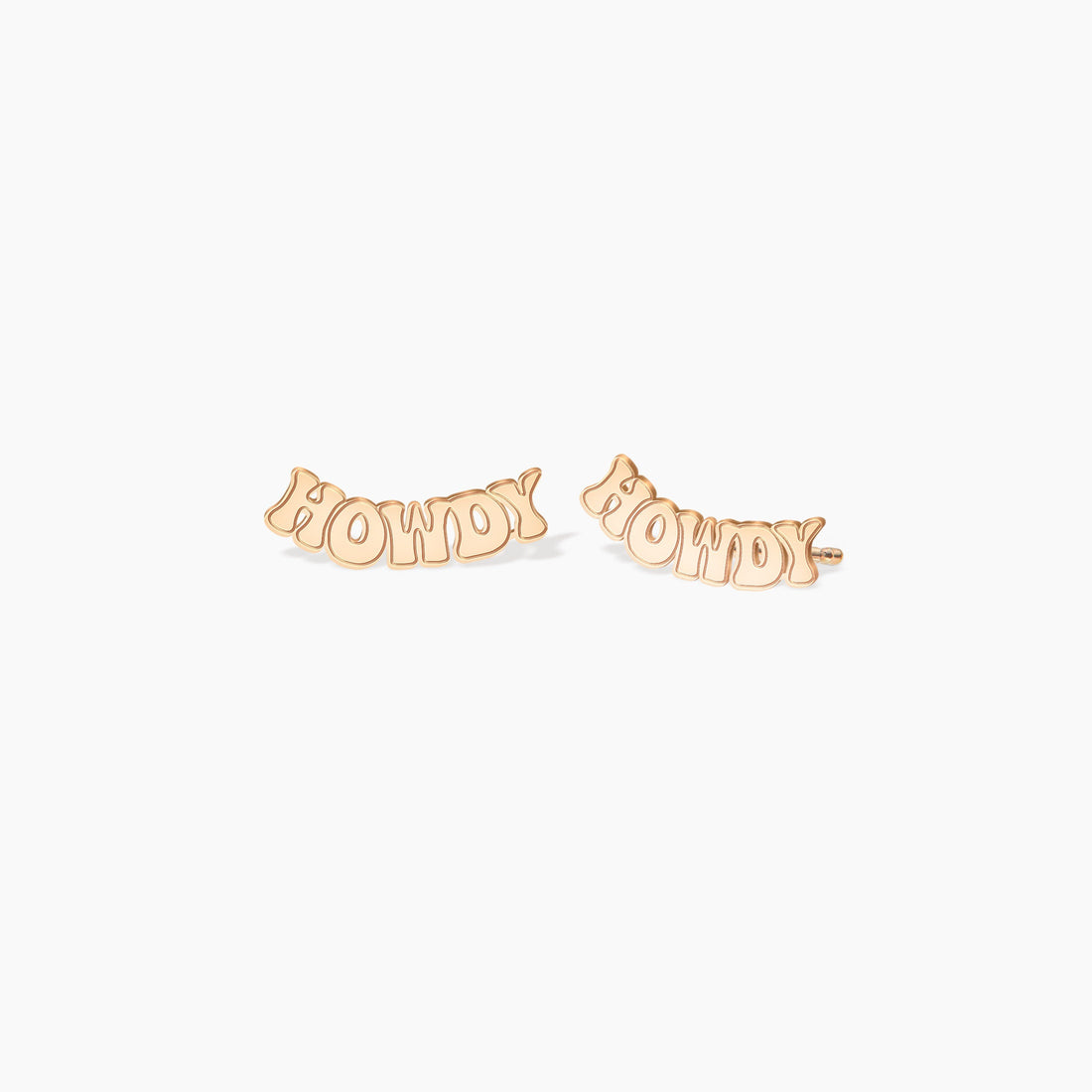 Howdy Western Stud Earrings