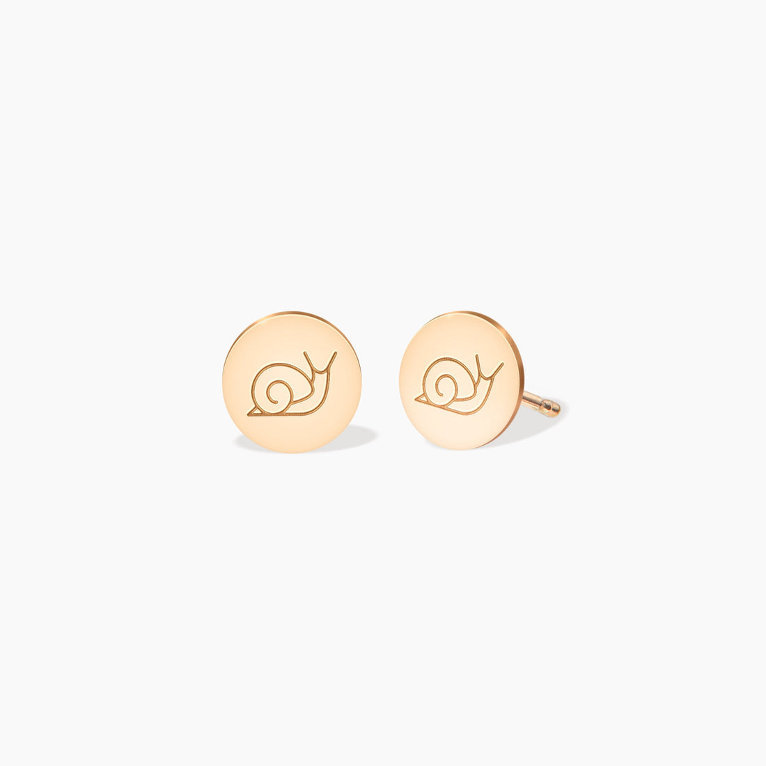 Snail Disc Stud