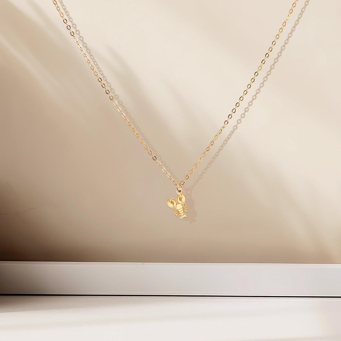 Lobster Charm Necklace