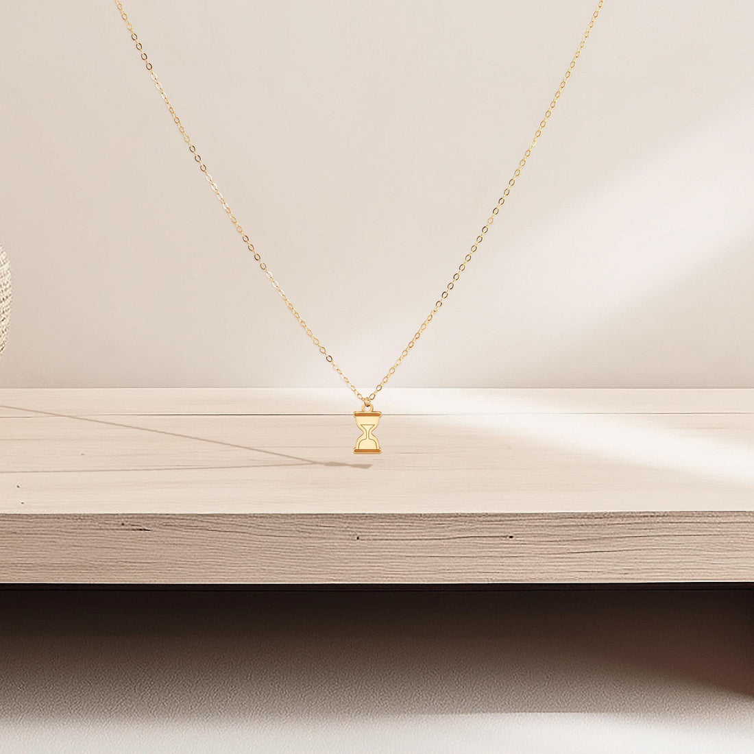 Hourglass Charm Necklace