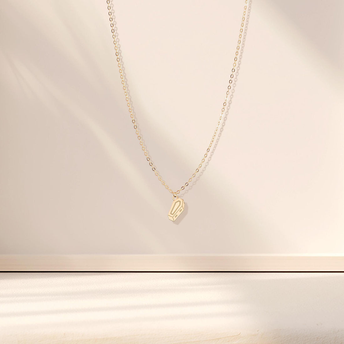 Coffin Charm Pendant