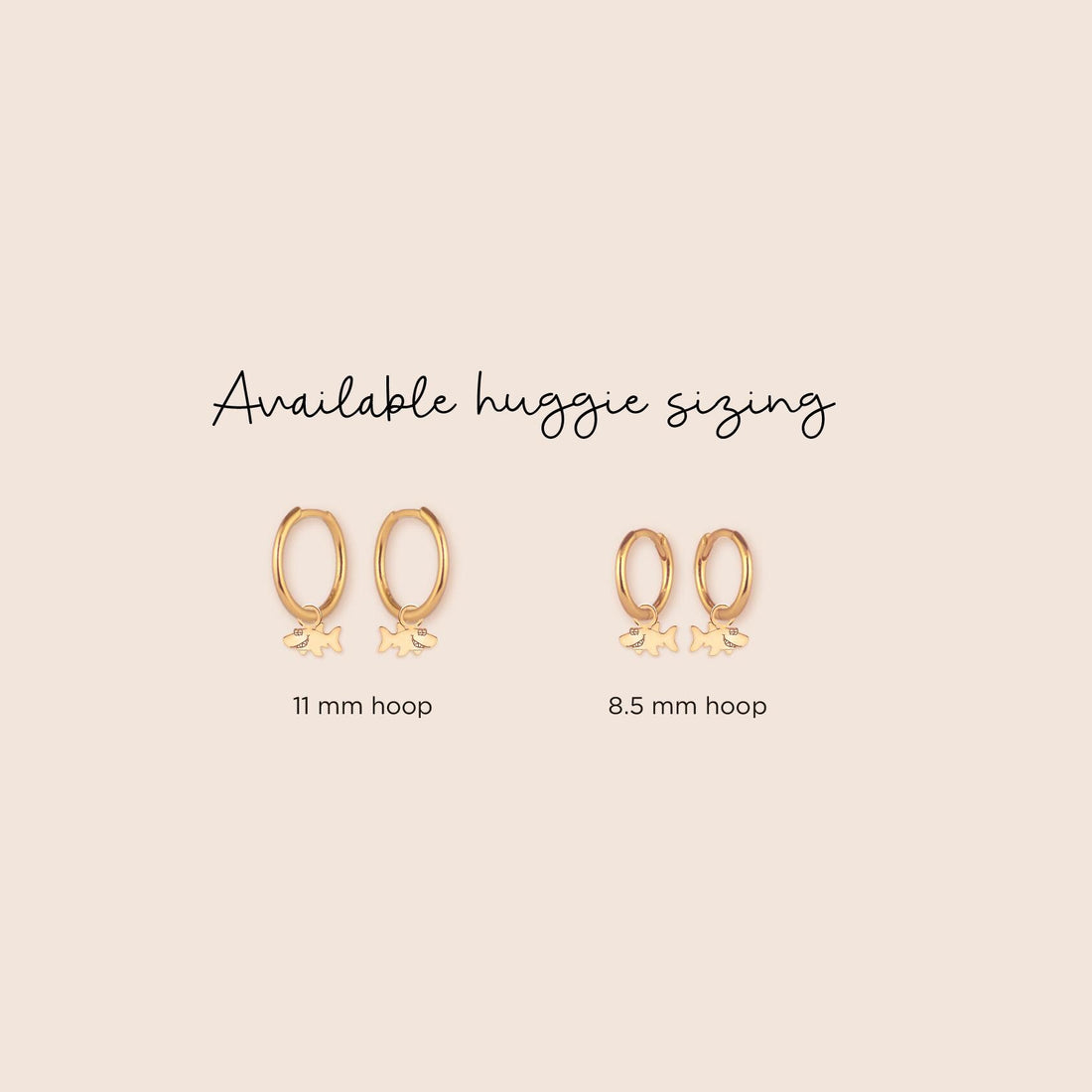 Shark Hoop Earrings