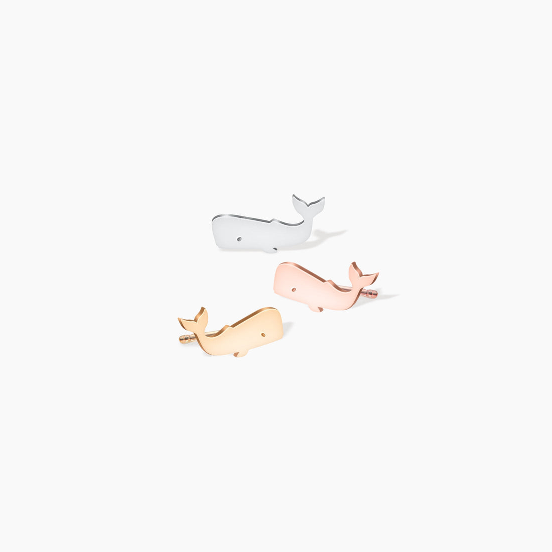 Whale Earrings