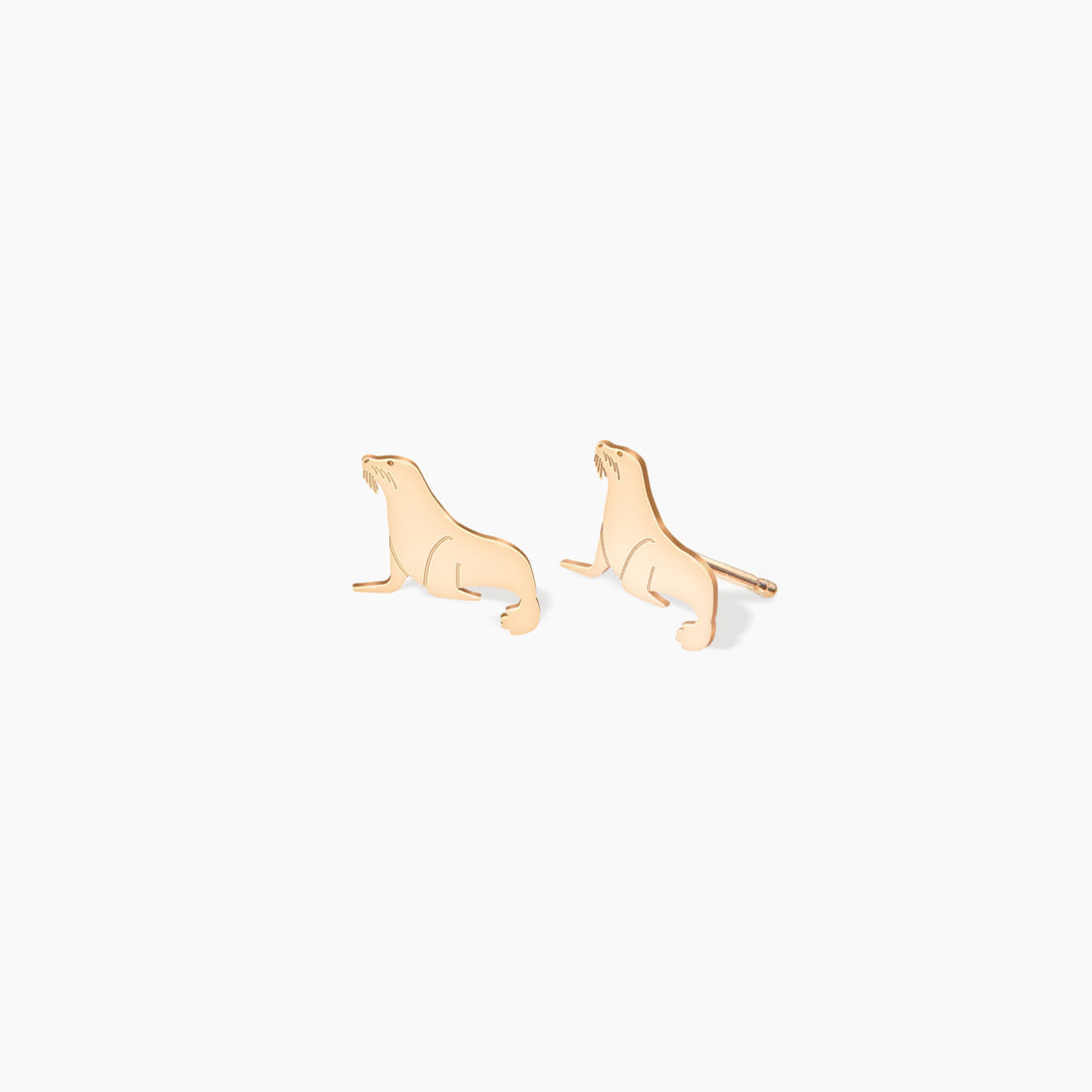 Seal Stud Earrings