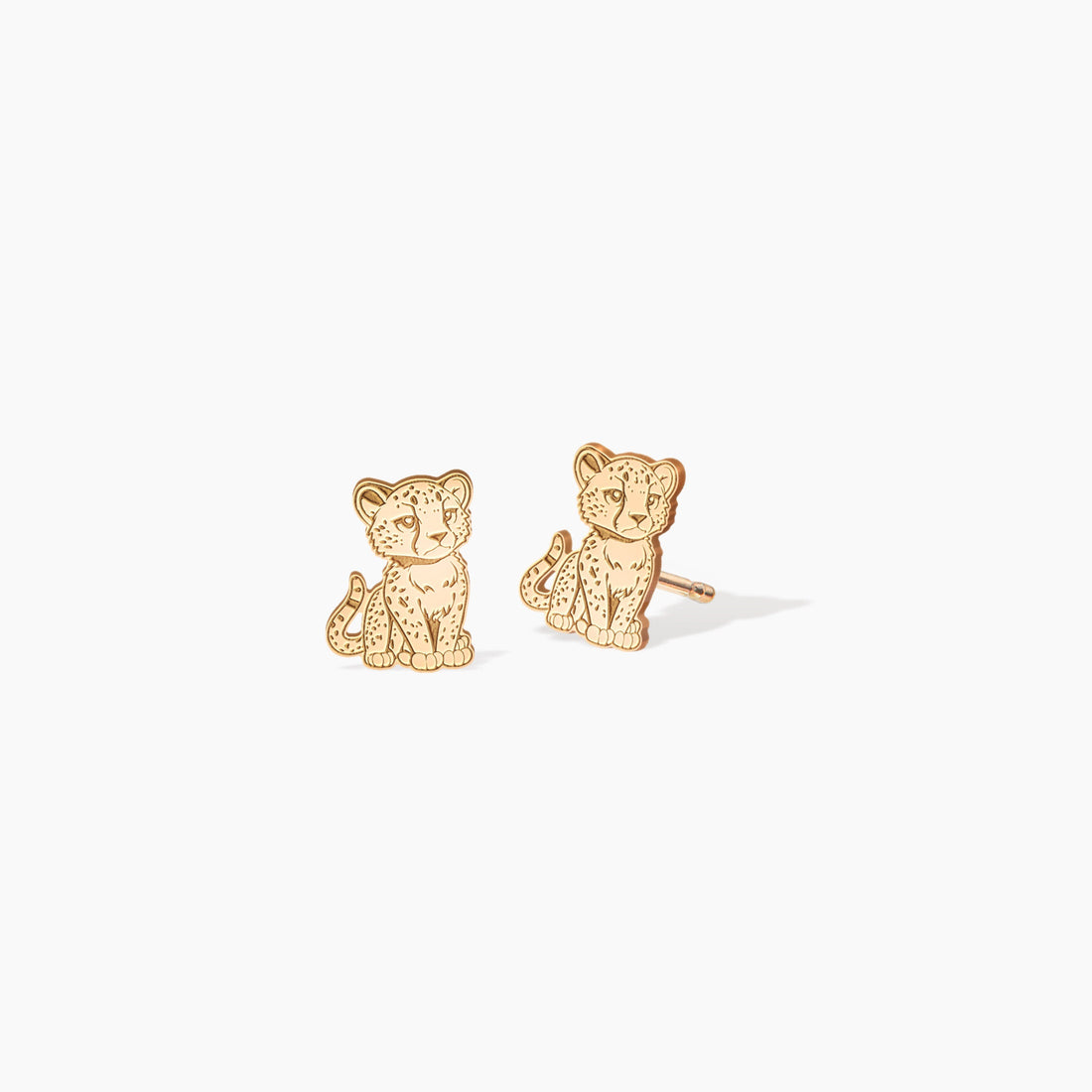 Cheetah Stud Earrings