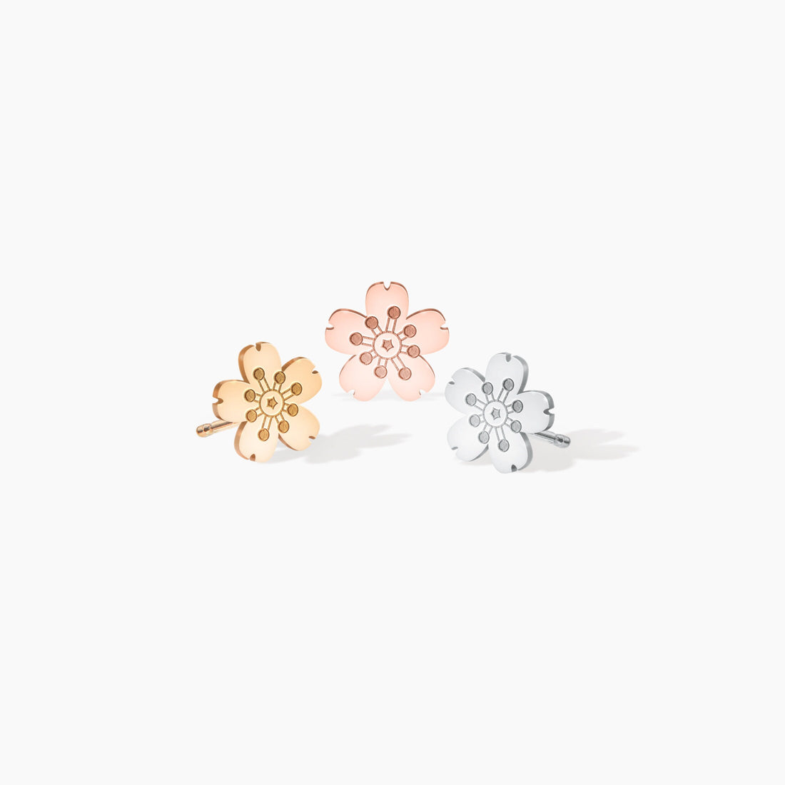 Cherry Blossom Stud Earrings