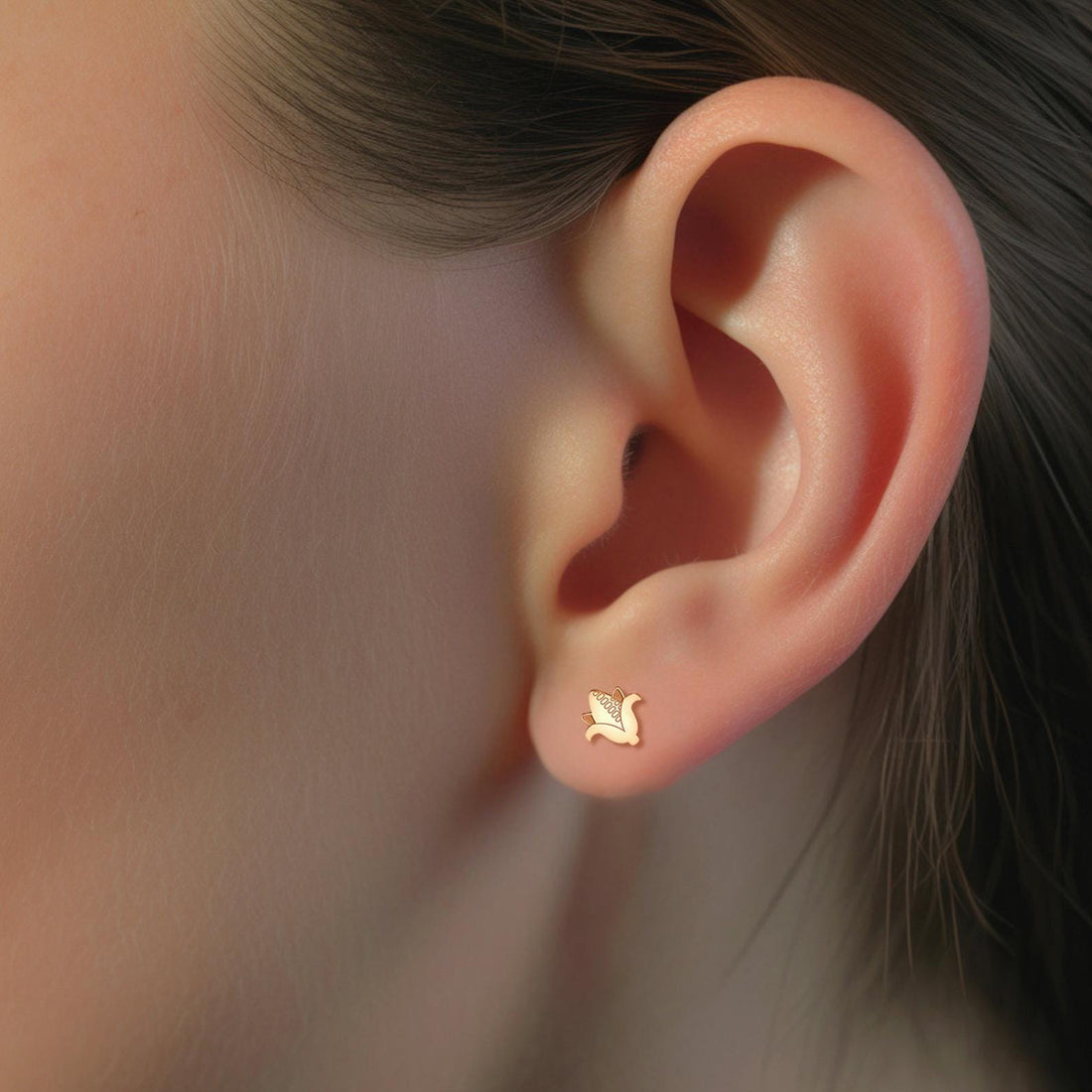 Corn Stud Earrings