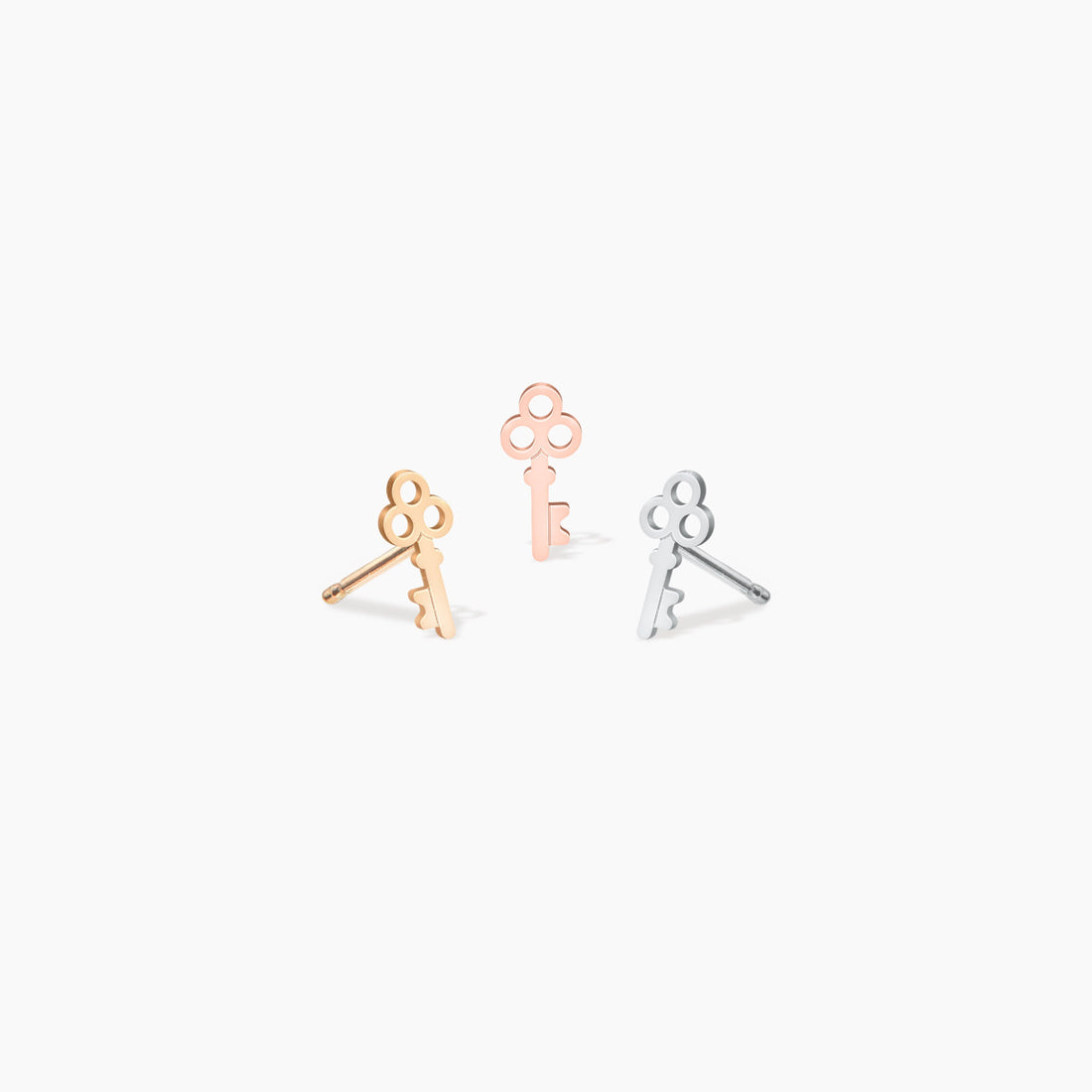 Skeleton Key Earrings