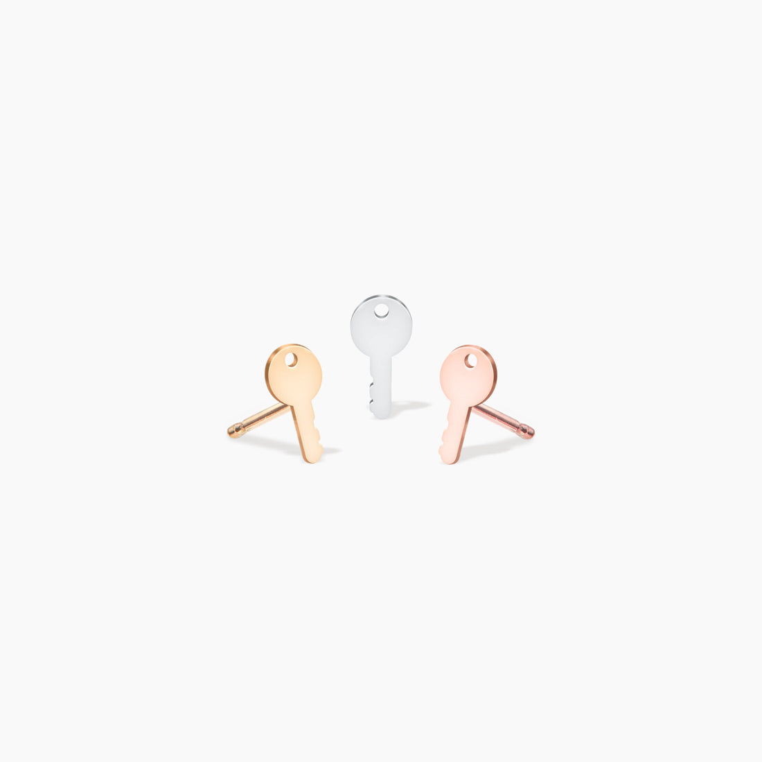 Key Stud Earrings