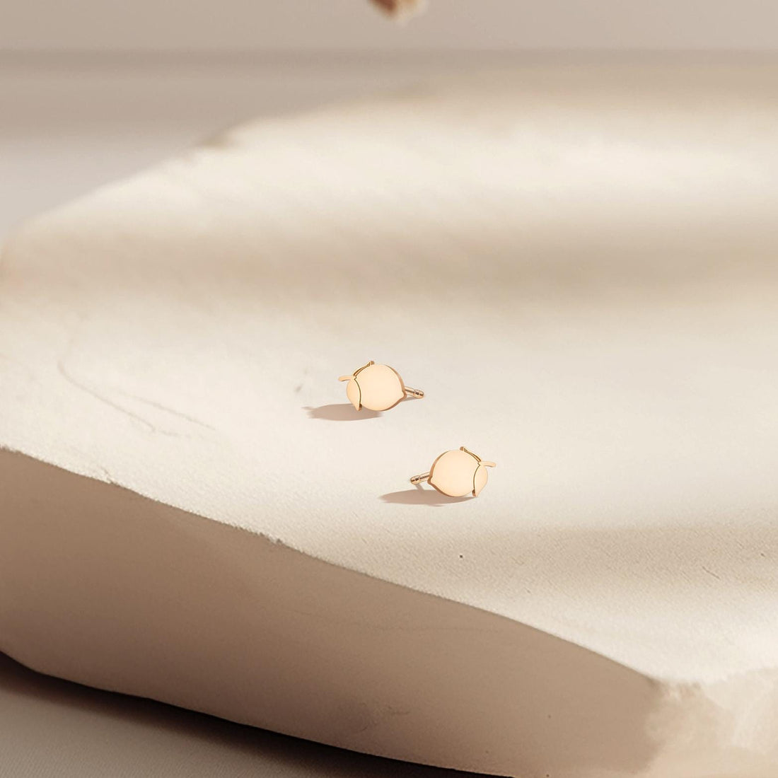 Handcrafted Lemon Earrings