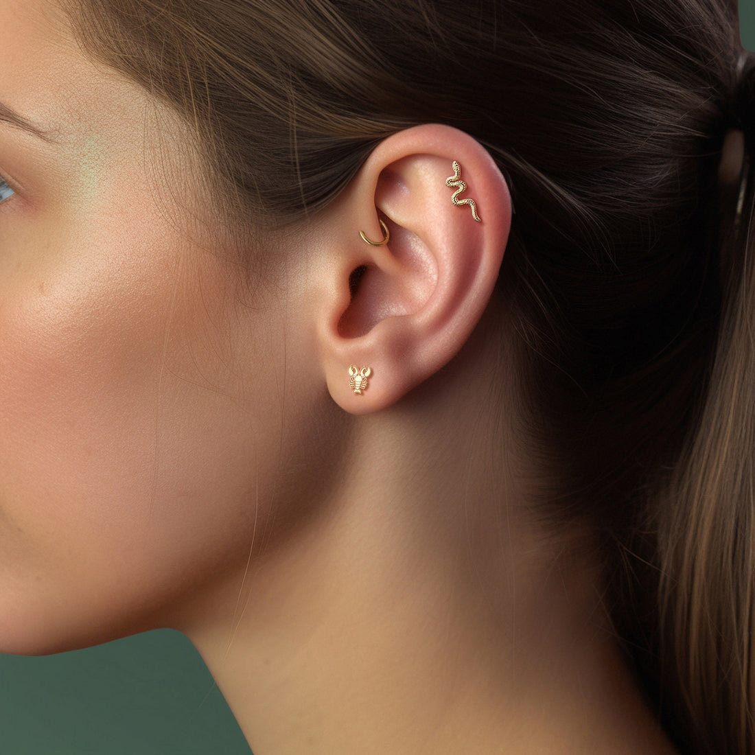 Lobster Earrings in