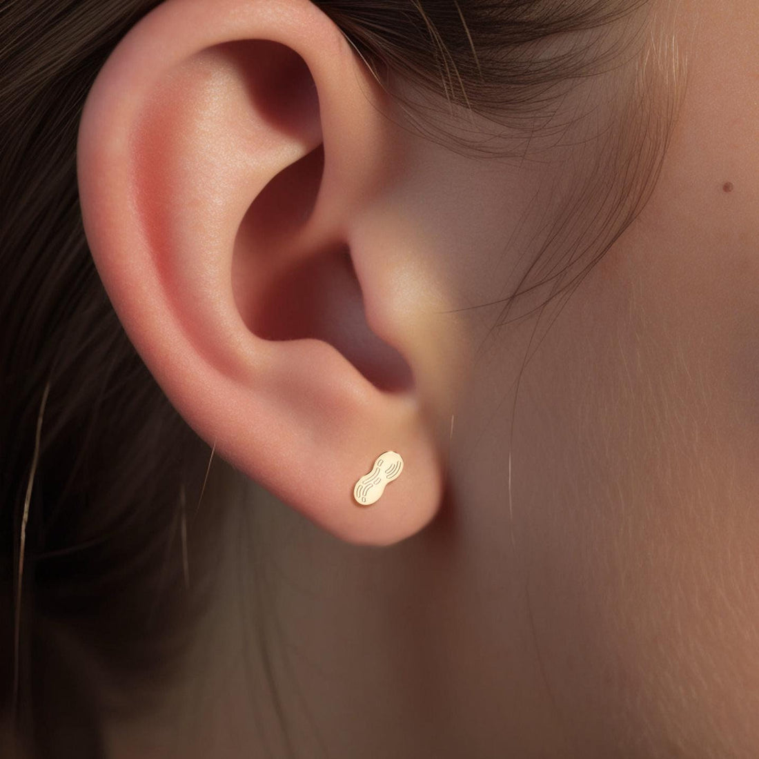 Peanut Earrings