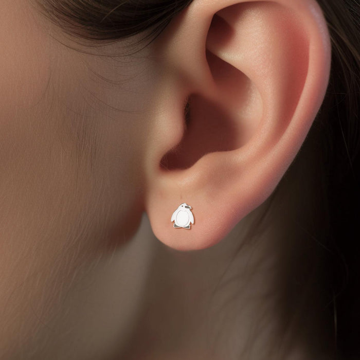 Penguin Earrings in
