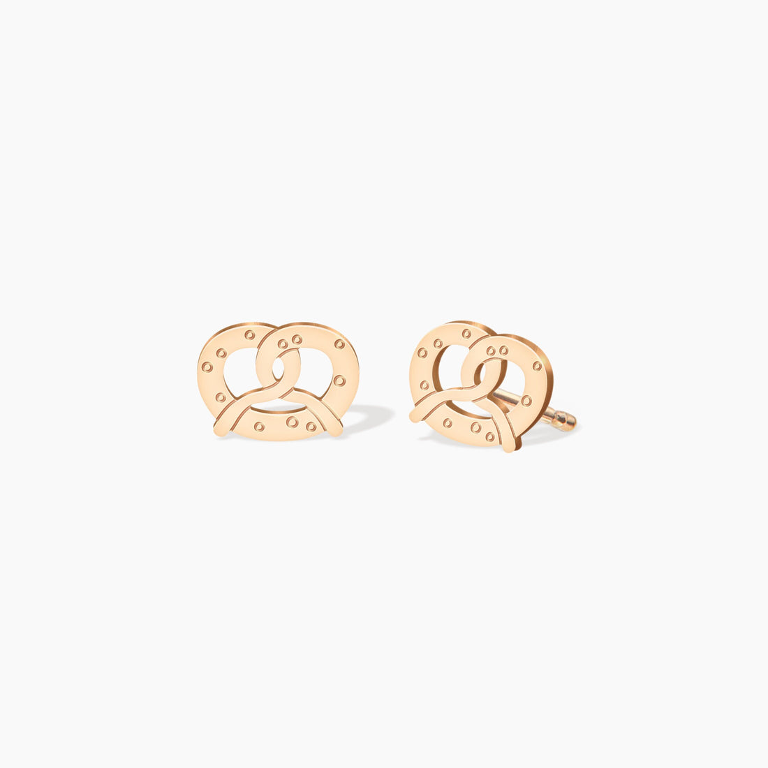 Pretzel Earrings