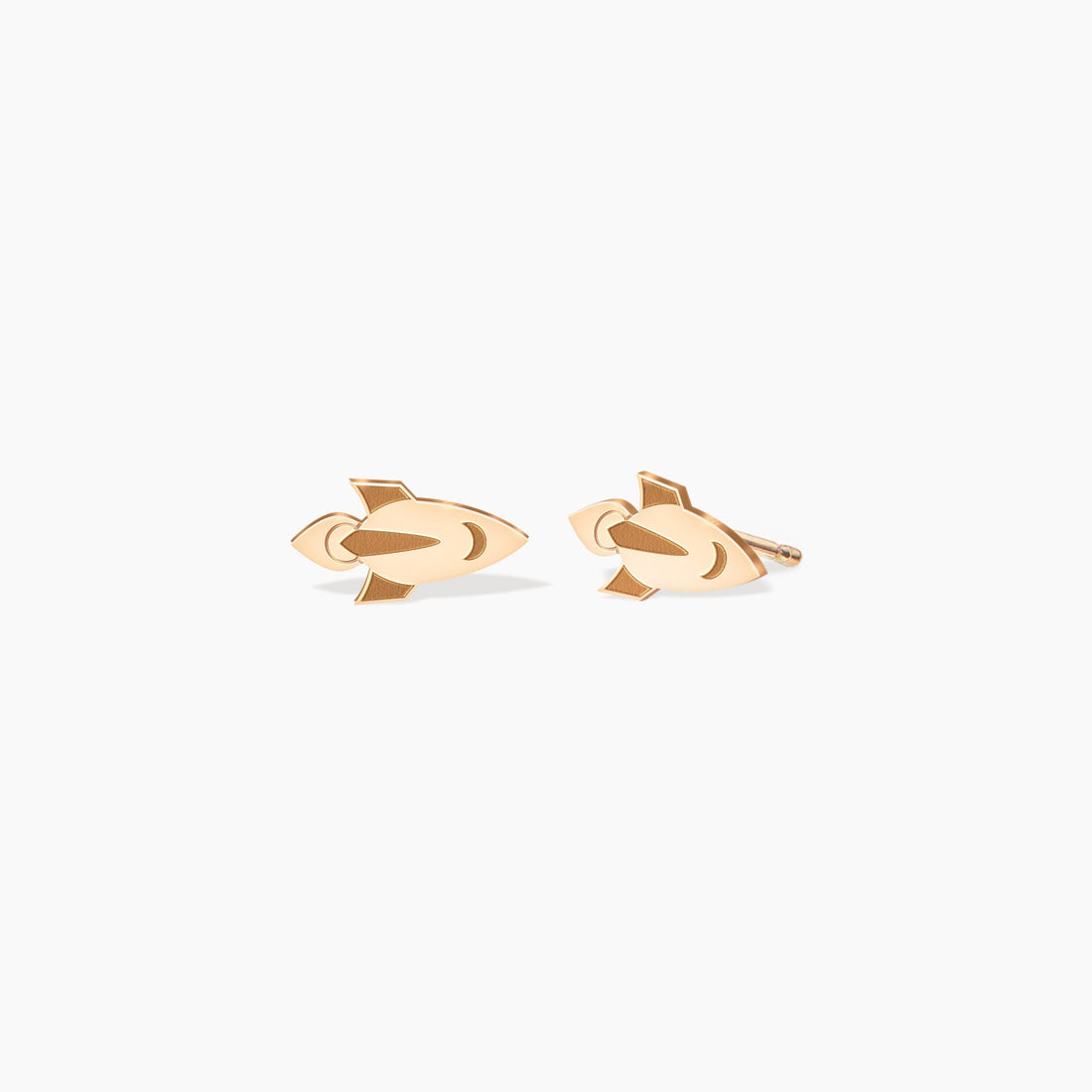 Rocket Ship Earrings