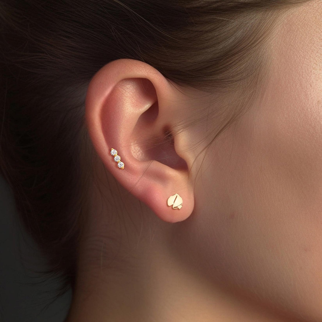 Fortune Cookie Earrings