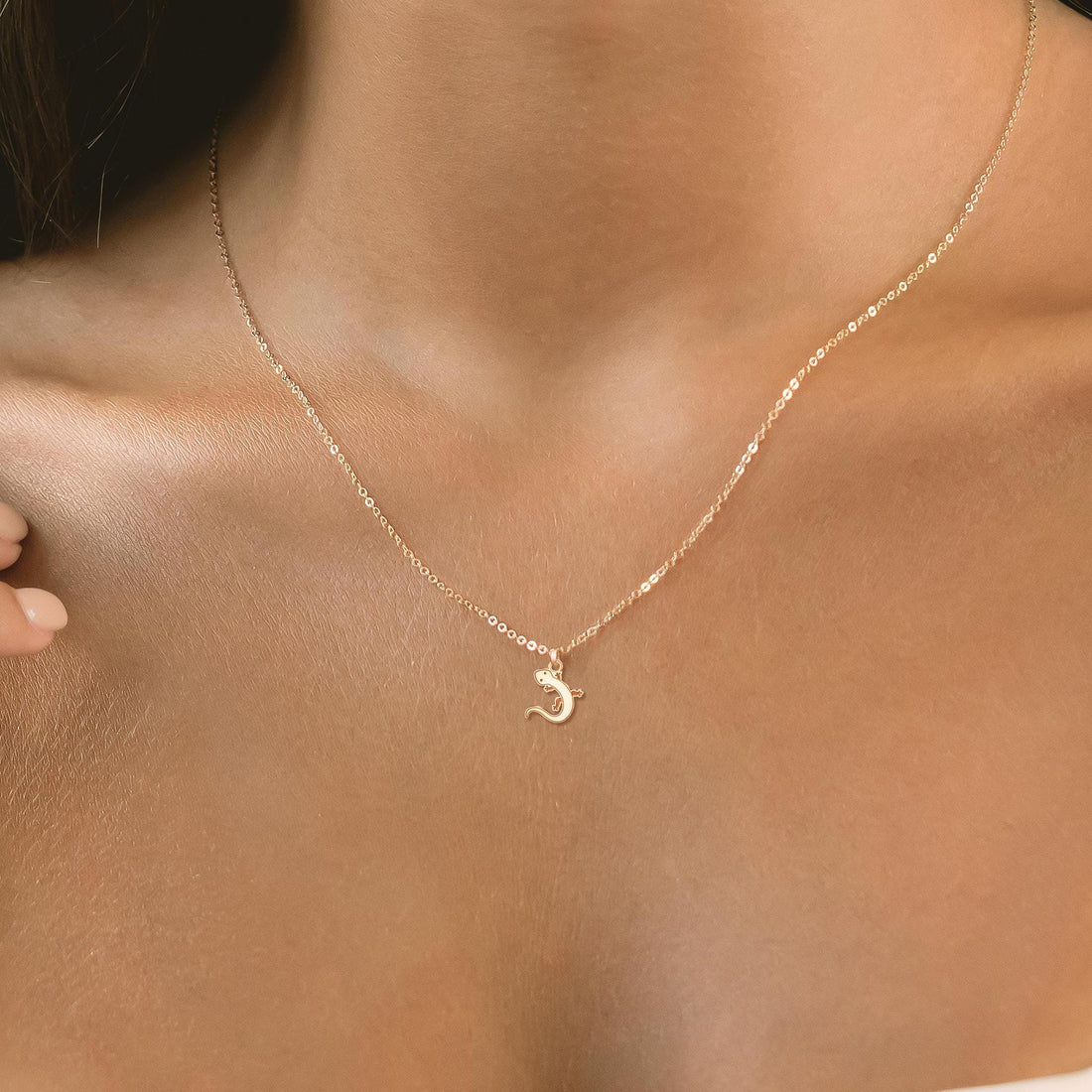 Salamander pendant