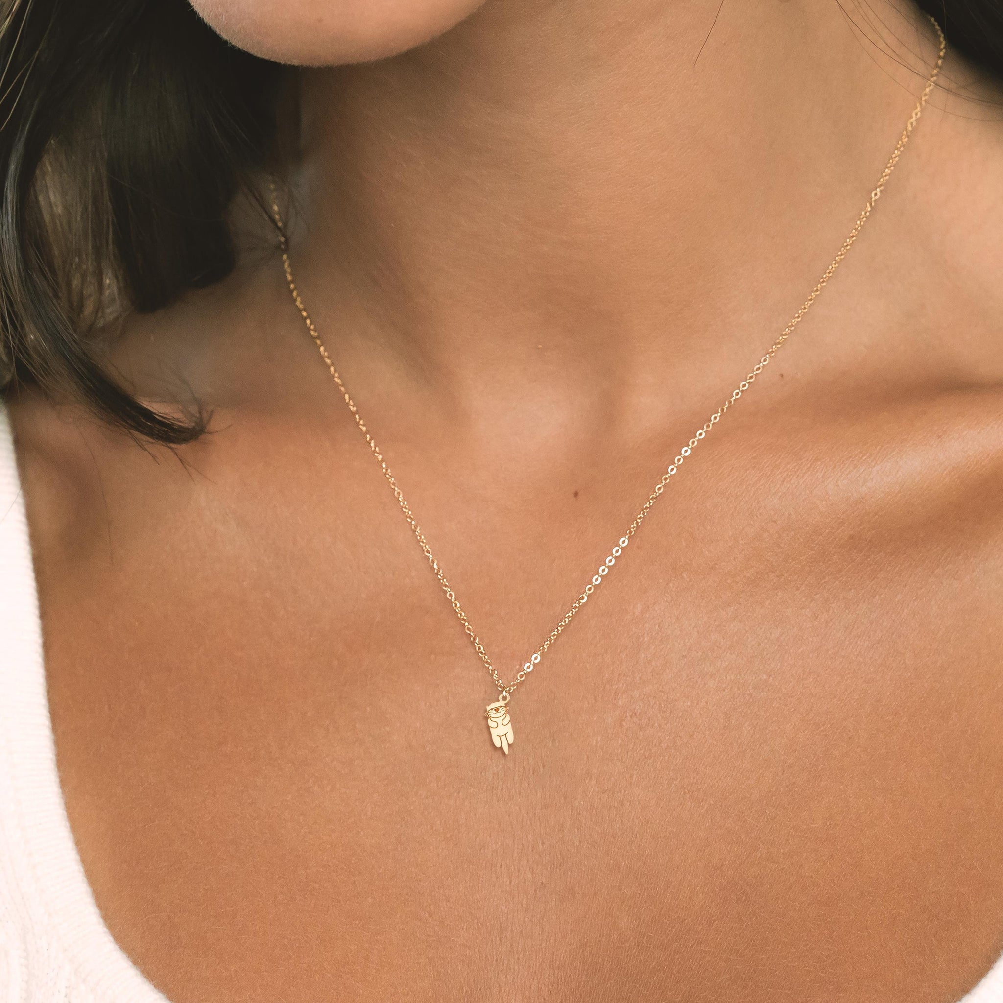 Otter Charm Necklace