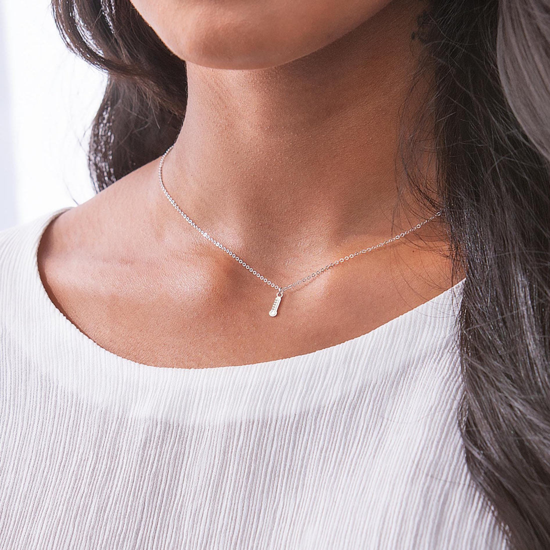 Thermometer Pendant Necklace