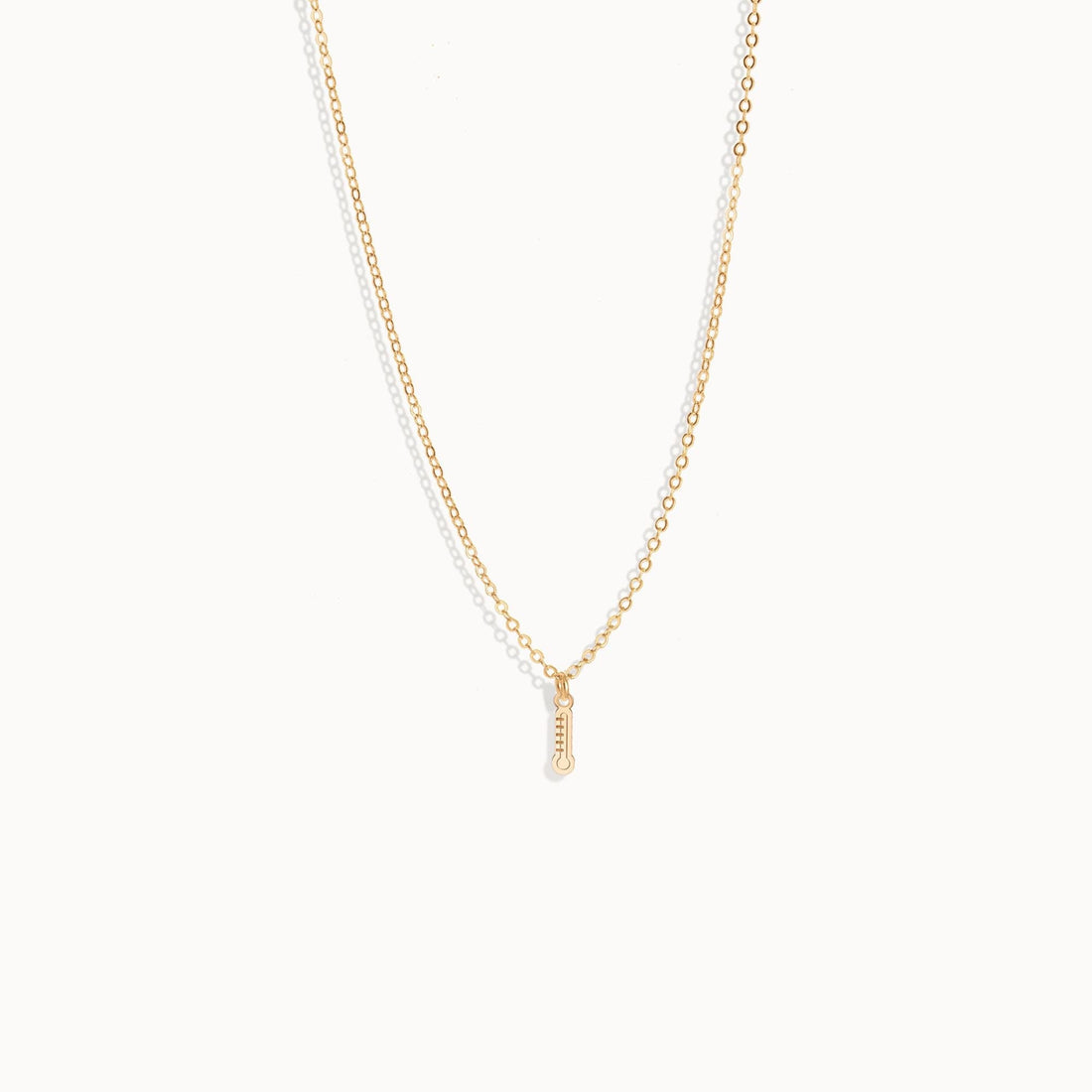 Thermometer Pendant Necklace