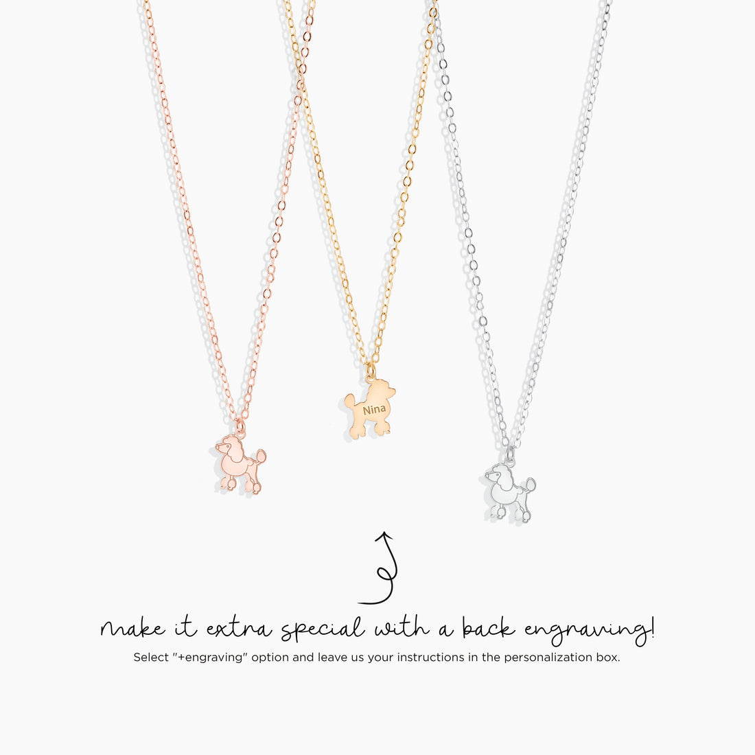 Poodle Dog Charm