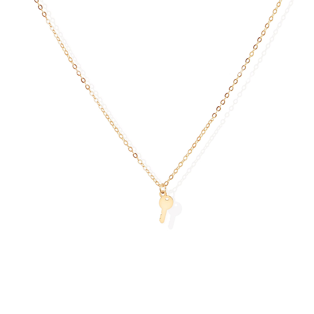 Key Charm Necklace