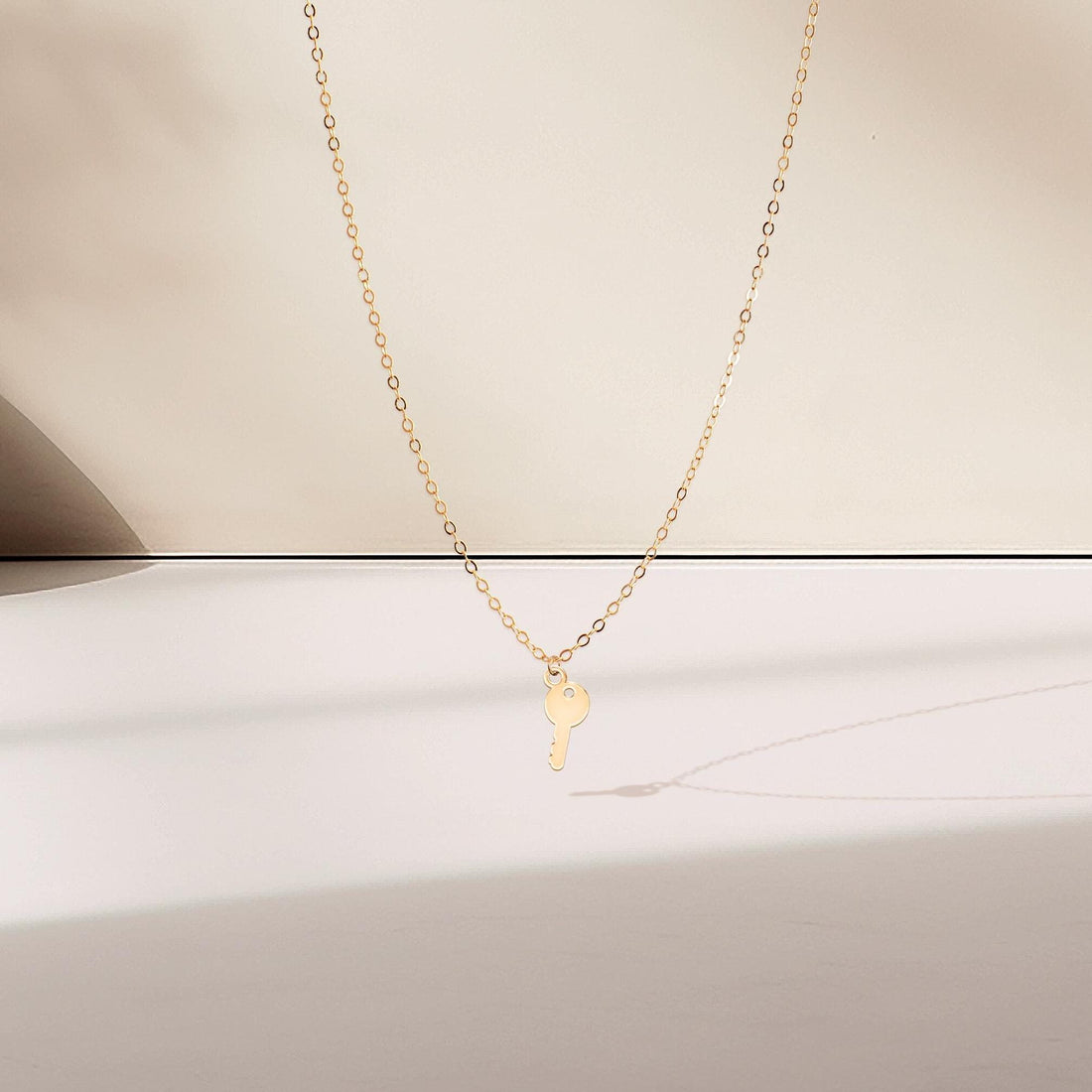 Key Charm Necklace