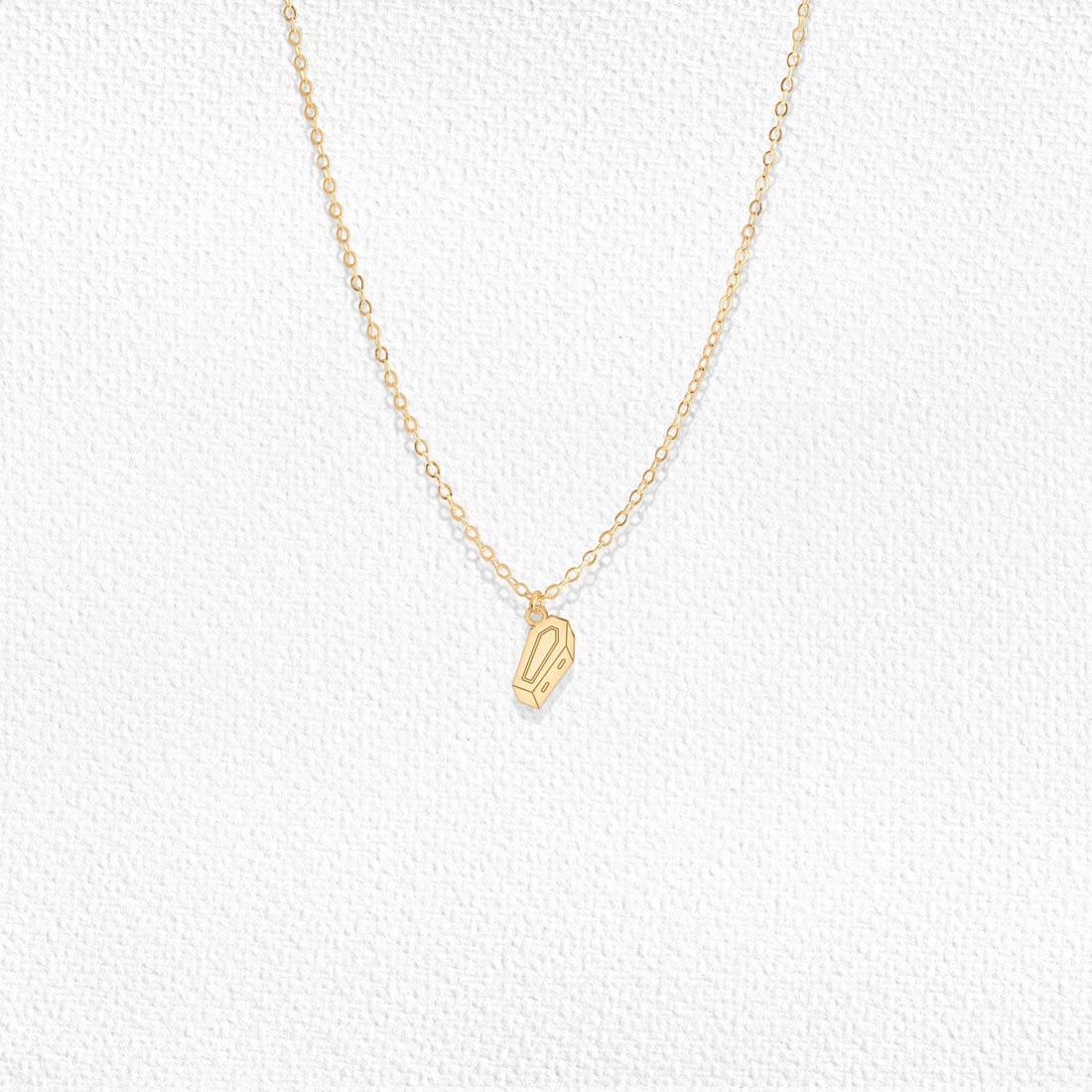 Coffin Charm Pendant