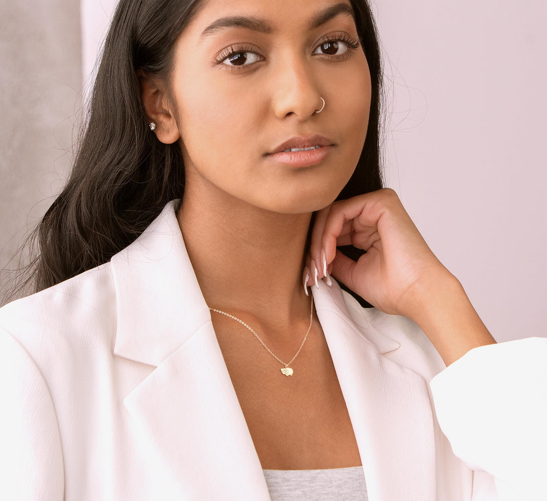 Aries Ram Pendant Necklace