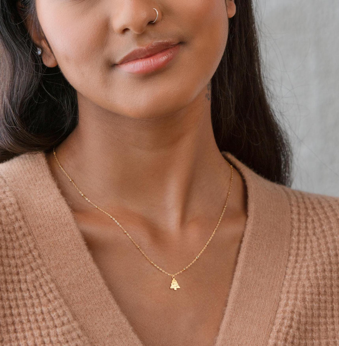 Christmas Tree Necklace