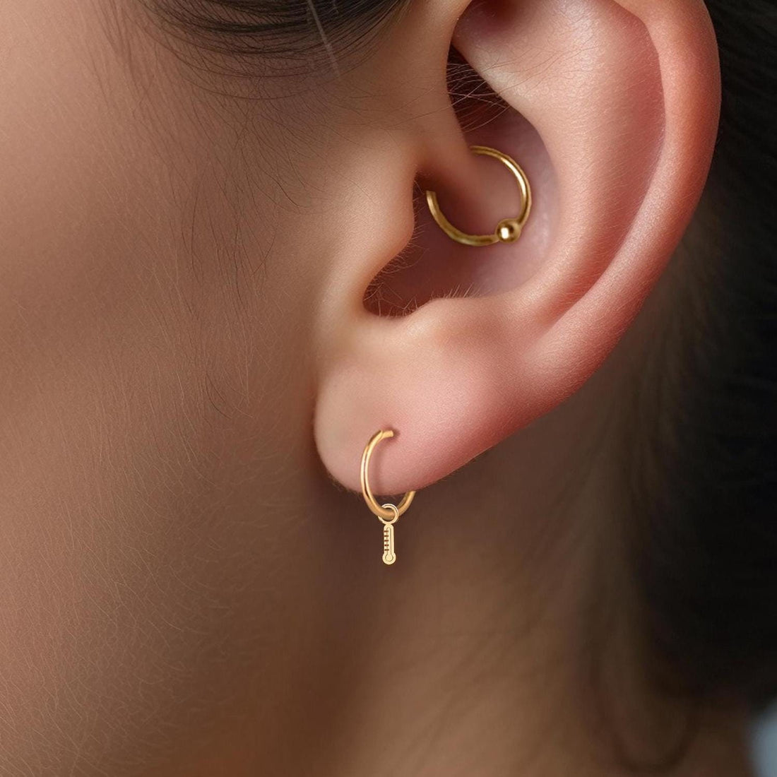 Thermometer Huggie Hoops