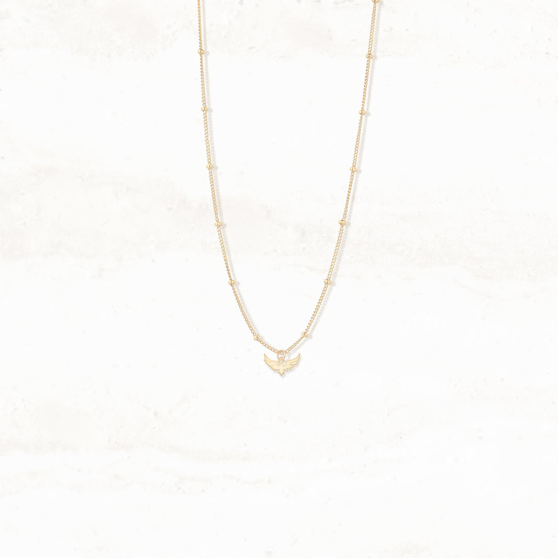 Phoenix Charm Necklace
