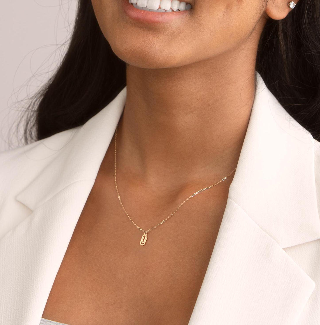 Paperclip Charm pendant